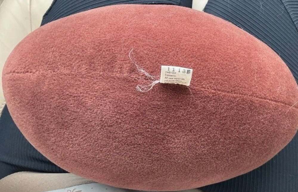 Tampa Bay Buccaneers Plush Football Pillow - Picture 4 of 4